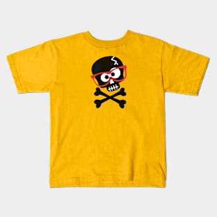 Cracked skull Kids T-Shirt